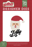 Echo Park Santa Claus Lane Jolly Saint Nick Designer Die Set