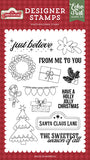 Echo Park Santa Claus Lane Just Believe Designer Stamp Set