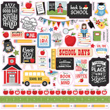 Echo Park School Rules Element Sticker Sheet
