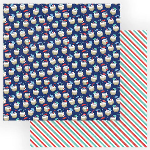 Photoplay Paper Set Sail Happy Hour Patterned Paper
