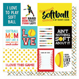 Photoplay Paper MVP Softball Game Day Patterned Paper