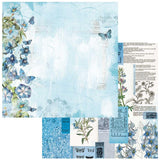 49 and Market Spectrum Gardenia Classics Blue Persuasion Patterned Paper