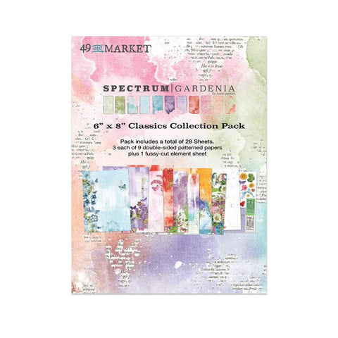 49 and Market Spectrum Gardenia 6x8 Classics Collection Pack