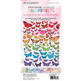 49 and Market Spectrum Gardenia Butterfly Laser Cut Element Embellishments