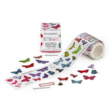 49 and Market Spectrum Gardenia Butterfly Washi Sticker Embellishment Roll
