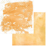 49 and Market Spectrum Gardenia Solids 1 Orange Patterned Paper
