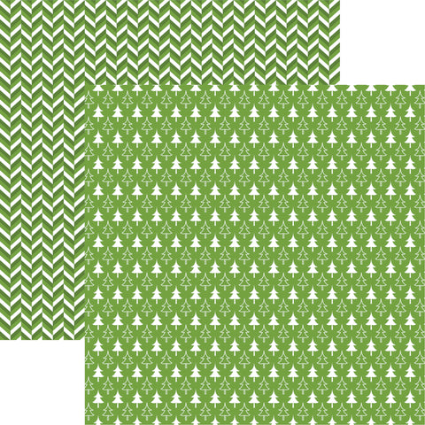 Reminisce Simply Christmas O Christmas Tree Patterned Paper