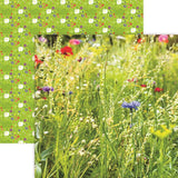 Reminisce Sisters Wildflowers Patterned Paper