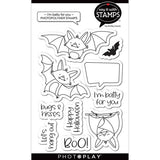 Photoplay Paper Say It With Stamps I'm Batty For You 4x6 Stamp Set