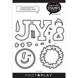 Photoplay Paper Say It With Stamps Joyful Snowman Die Set