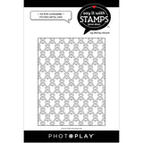 Photoplay Paper Say It With Stamps A2 Knit Coverplate Die Set