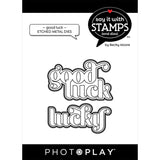 Photoplay Paper Say It With Stamps Good Luck-Lucky Die Set