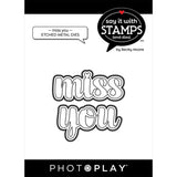 Photoplay Paper Say It With Stamps Miss You Die Set
