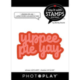 Photoplay Paper Yippie Pie Yay Large Word and Shadow Die Set