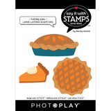Photoplay Paper Holiday Pies Large Layered Die Set