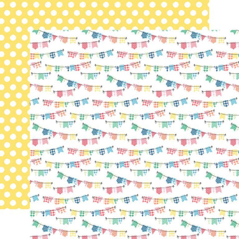 Echo Park Sun Kissed Happy Banners Patterned Paper