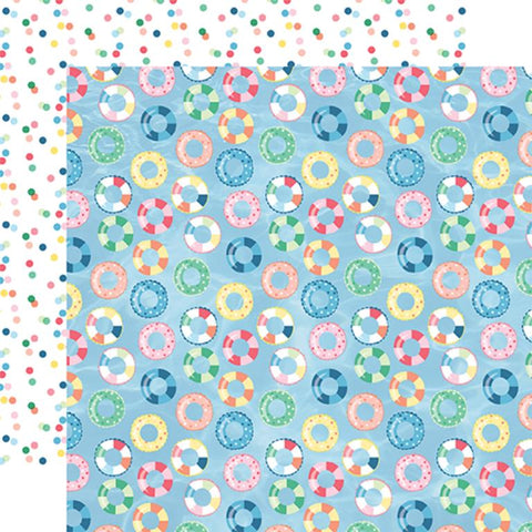 Echo Park Sun Kissed Pool Day Patterned Paper