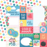 Echo Park Sun Kissed Multi Journaling Cards Patterned Paper