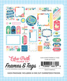 Echo Park Sun Kissed Frames & Tags Embellishments