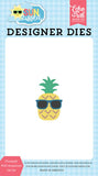 Echo Park Sun Kissed Pineapple With Sunglasses Designer Die Set