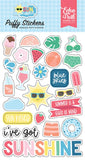 Echo Park Sun Kissed Puffy Sticker Embellishments