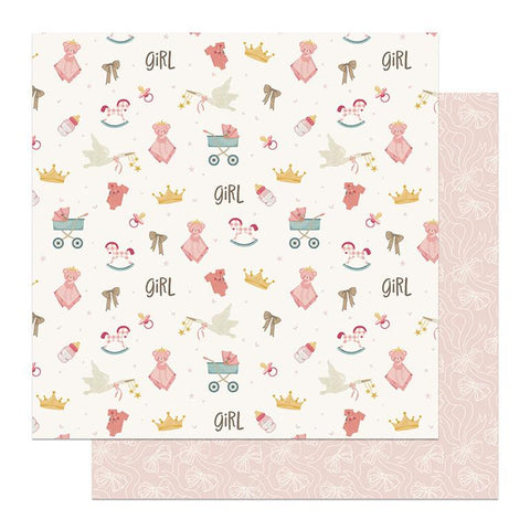 PhotoPlay Paper Sweet Little Princess Bows and Things Patterned Paper