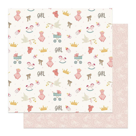Photoplay Paper Sweet Little Princess Bows and Things Patterned Paper