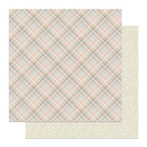 PhotoPlay Paper Sweet Little Princess Pretty Plaid Patterned Paper