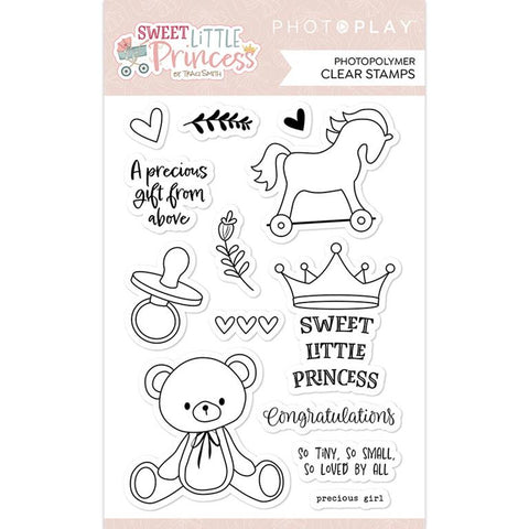 PhotoPlay Paper Sweet Little Princess Photopolymer Stamp Set