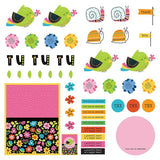 Photoplay Paper Snail Mail Pre-Colored Dies Patterned Paper