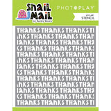 Photoplay Paper Snail Mail Mylar Stencil