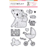 Photoplay Paper Snuggle UP Girl Stamp Set