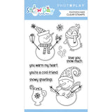 Photoplay Paper Snow Day Clear Photopolymer Stamp Set