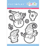 PhotoPlay Paper Snow Day Etched Metal Die Set