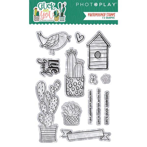 Photoplay Paper Stuck On You Stamp Set