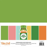 Echo Park Happy St. Patrick's Day Solids Paper Paper Pack