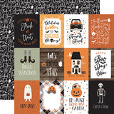 Echo Park Spooky 3x4 Journaling Cards Patterned Paper