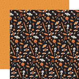 Echo Park Spooky Creepy Candy Patterned Paper