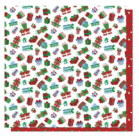 PhotoPlay Paper Santa Please Stop Here All Wrapped Up Patterned Paper