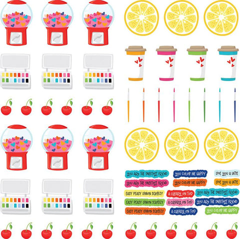 PhotoPlay Paper Serendipity Pre-Colored Dies Patterned Paper