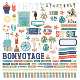 Photoplay Paper Ship To Shore Element Sticker Sheet