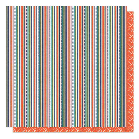 Photoplay Paper Ship To Shore Excursion Patterned Paper