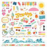 Photoplay Paper Sweet Sunshine Element Sticker Sheet