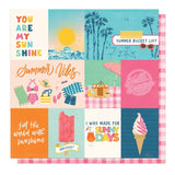 Photoplay Paper Sweet Sunshine Summer Vibes Patterned Paper