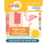 Photoplay Paper Sweet Sunshine Ephemera Die Cut Embellishments