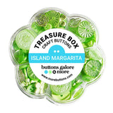 Buttons Galore Treasure Box - Island Margarita