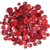 Buttons Galore Treasure Box - Strawberry Daquiri