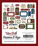 Echo Park The First Noel Frames & Tags Embellishments