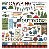 Photoplay Paper The Great Outdoors Element Sticker Sheet