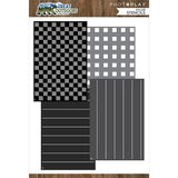 Photoplay Paper The Great Outdoors 4-pc Plaid 6x9 Stencil Set